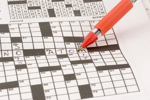 Crossword Puzzle image by Gramper from Fotolia.com Build