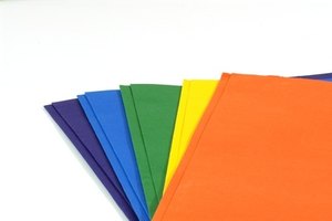 school supplies, colored folders image by Kathy Burns from Fotolia.com Binding