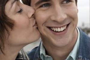 MM Productions/Lifesize/Getty Images Your wife will desire to express her love for you more often if you have taken the time to write her a sweet letter.
