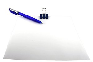 The form for the letter. image by Andrey Khritin from Fotolia.com While some abbreviations are acceptable in casual writing, they may not be appropriate for business letters.