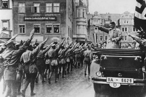 Hulton Archive/Hulton Archive/Getty Images After WWII, and the discovery of the human rights violations committed by Adolf Hitler, the United Nations established the Universal Declaration of Human Rights.
