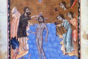 Photos.com/Photos.com/Getty Images Some churches insist that baptism candidate should be placed completely under the water like Jesus was.