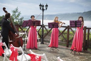 -art-siberia-/iStock/Getty Images Whether hiring one musician or a large band, a contract ensures your reception entertainment is a success.