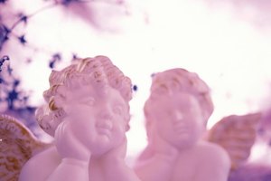 GYRO PHOTOGRAPHY/amanaimagesRF/amana images/Getty Images The plural form of the cherub of popular culture is "cherubs," while the plural form of the biblical version is "cherubim."
