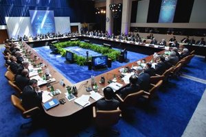 Handout/Getty Images News/Getty Images The International Monetary Fund (World Bank) is an international NGO governed by 187 member countries.