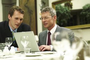 Eileen Bach/Digital Vision/Getty Images Businessmen