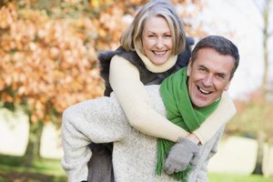 monkeybusinessimages/iStock/Getty Images Even happily married senior couples can begin to see problems with environmental and physical changes.