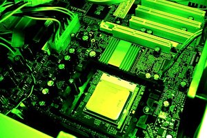 Microprocesador y placa madre.