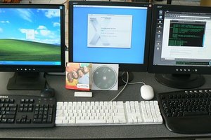 El Menú Inicio está en la parte inferior izquierda de la pantalla.