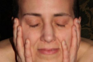 Mujer con ansiedad.