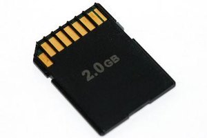 Tarjeta de memoria microSD.