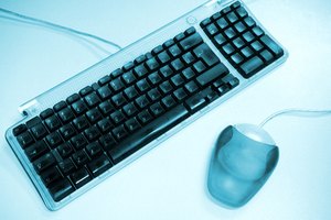 Teclado y ratón.
