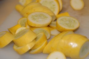 La calabaza amarilla tiene mucha vitamina C.