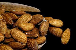 Las almendras son ricas en magnesio.