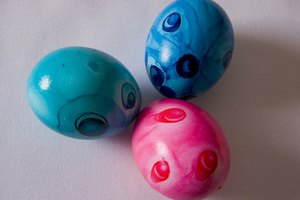 Los huevos de Pascua funcionan bien como piezas del juego.