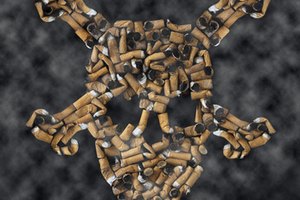 El tabaco puede ocasionar cáncer en los pulmones.