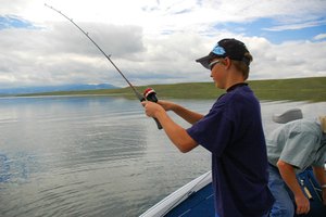 Con su facilidad de uso, los carretes giratorios Zebco son adecuados para pescadores jóvenes.