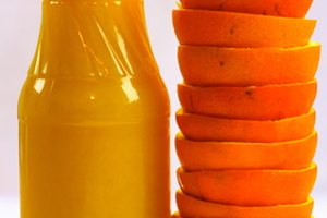 El jugo recién exprimido puede ser una opción saludable.