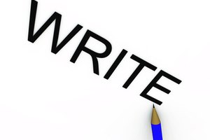 write 48 image by chrisharvey from Fotolia.com Write