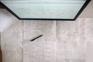 Plano de ingeniería.