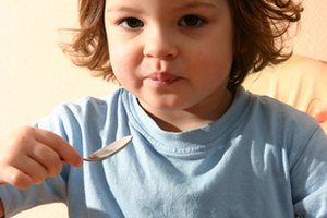 Aumenta el apetito de un niño dándole un buen ejemplo.