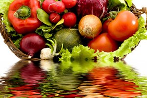 Los vegetales son altos en fibra y bajos en calorías.