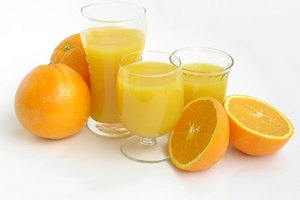 Las naranjas pierden su fibra durante la extracción de zumo.