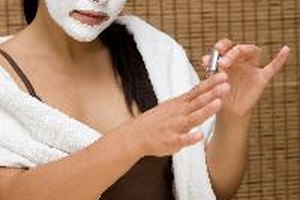 Aplicando la mascarilla