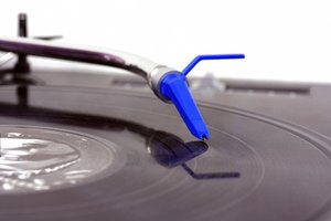 Las ondas de sonido son impresas directamente en el vinilo como surcos.