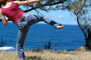 La flexibilidad de Jean-Claude Van Damme es casi legendaria.
