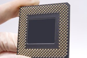Un procesador de computadora.