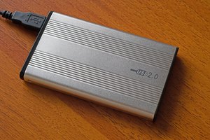 Disco duro USB externo.