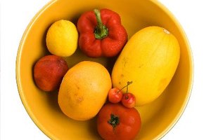 Haz una dieta de frutas y verduras.