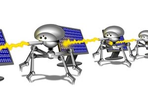 Los virus entran en tu computadora y corrompen los datos.