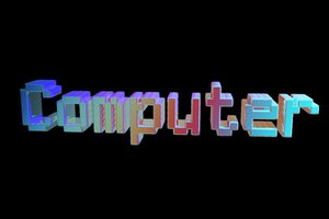 Salida de computadora.
