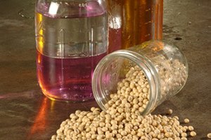 Las semillas de soya se usan para hacer los gránulos de lecitina.