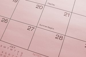 Mantén un registro de tu plan de ejercicios en tu calendario.