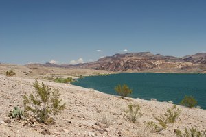 El lago Mohave tiene decenas de lugares para pescar cerca de Laughlin, Nevada.