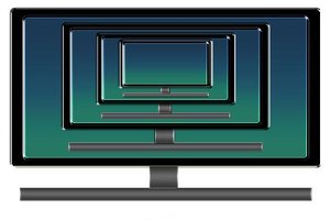 Cómo utilizar un televisor como monitor de una computadora.