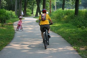 El ciclismo en Nueva Jersey es un buen ejercicio.