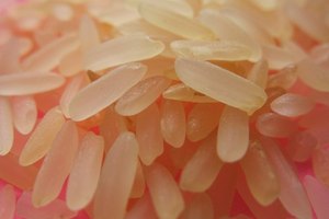 El arroz vaporizado tiene una apariencia transparente.