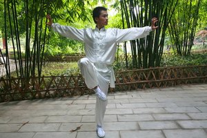 El kong fu la grulla blanca se basa en los movimientos de una grulla.