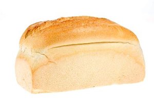 El pan blanco es un buen alimento para tratar un malestar estomacal.