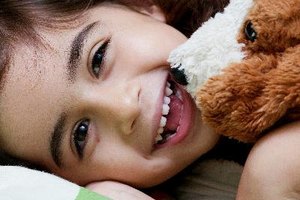 Luce una sonrisa saludable.
