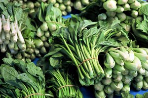 Los vegetales de hojas verdes tienen altas cantidades de antioxidantes.