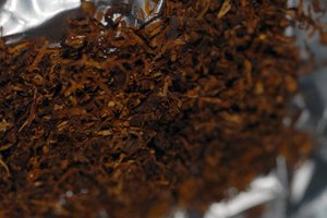 El tabaco para mascar se coloca dentro de la mejilla para que la nicotina se absorba en la boca.