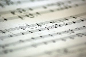 music notes 1 image by PhotoDaniels from Fotolia.com There