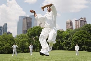 El dedo roto de un jugador de cricket.