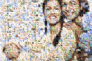 Crea un collage con tus amigos de Facebook.