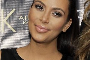 Bob Levey/Getty Images Entertainment/Getty Images Kim Kardashian sports long lashes at the Sears In-Store Appearance For Kardashian Kollection in Houston, Texas.